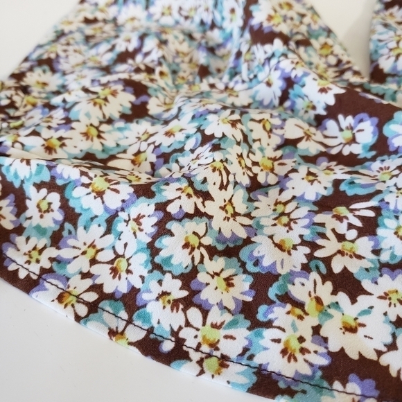 NEW PacSun L. A. Hearts Floral Backless Halter Top XS - Picture 3 of 6